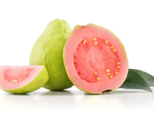 Whole and cut pink guava fruits 0c07bc86 c3b7 4eec 8e4e a0d3abc3b846