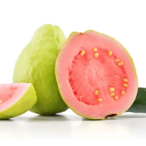 Whole and cut pink guava fruits 0c07bc86 c3b7 4eec 8e4e a0d3abc3b846